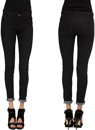 Women's Denim Pencil Pants Low Waist Streetpants Pants Casual Trousers