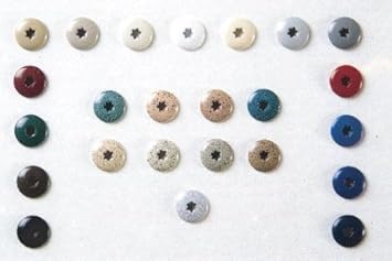 Twistec 284389001 Fassadenschrauben Edelstahl A2, 4,8 x 38 mm, 100 Stück, Cremeweiss