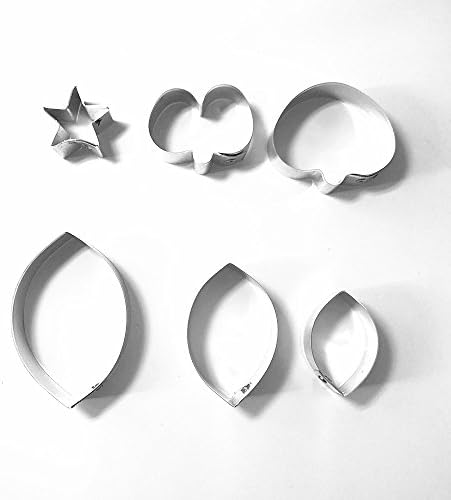 Sweet pea Petal and leaf clay flower Full Set Cutters, Sugarcraft cutters,flower cutter, Clay tools,Clay flower cutters knife (1 set)