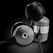 GOgroove AudiOHM HF Earbud Headphones with Mic, Deep Bass, & Comfortable Ear Gels (Black) in-Ear Earphones Featuring Noise Isolating Design, Durable Alloy Driver Housing, Ergonomic Angled Fit