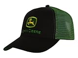 John Deere Adjustable Trucker Hat - Green/Black