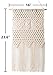 TIMEYARD Macrame Wall Hanging Tapestry - BOHO Chic Home Decorative Interior Wall Decor - Bohemian Ethnic Apartment Dorm Room Art Decor - Living Room Bedroom Decorations, 13.0
