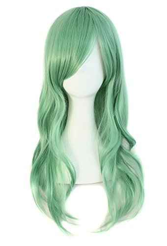 Mapofbeauty 28" 70cm long curly hair ends costume …
