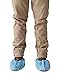 SafeBasics Non Skid Disposable Shoe Covers, Durable, Water Resistant, One Size Fits Most (100)
