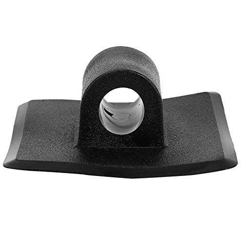 Keenso Engine Motor Holder Clip,2PCS Black Plastic Engine Motor Clip Stand Holder Mount Clips for Kayak Boat Canoe Water Sports