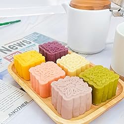 Yifanplus 16 PCS Moon Cake Mold, Mid Autumn