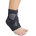 EzyFit Ankle Support Brace, Fully Adjustable Open Heel, Wrap Around Stabilizer Straps For Maximum Support - Strong Flexible Neoprene for Greatest Comfort - 3 Sizes