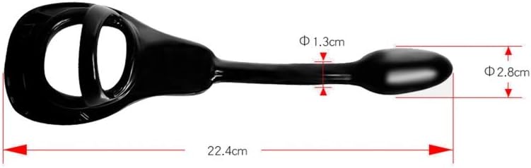 Perfect Fit Armour Tug Cockring Anal Lock Small Plug Clear, 22 cm - Image 5