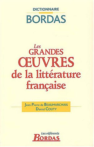Les  grandes oeuvres de la littérature française