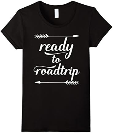 Women's Ready-To Roadtrip',Roadie',Festival',Traveler',Touring',Tee XL Black