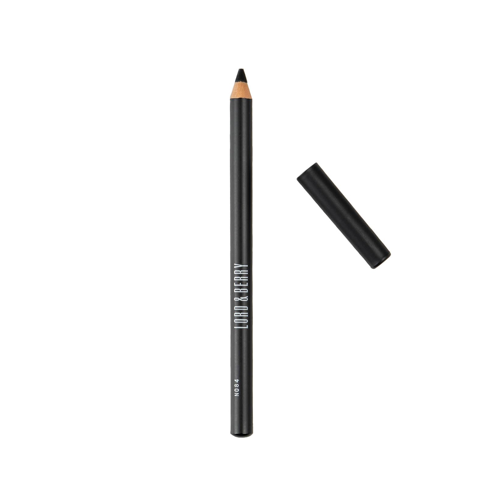 Lord & Berry SILK KAJAL Kohl Eyeliner Pencil, Long Lasting Soft Gel based Eye Liner for Women With Smudgeable Semi-Matte Finish, Ophthalmologically Tested & Cruelty Free Makeup, Black