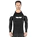 Elite Sports New Item Full Long Sleeve Compression, Mma, Bjj, No Gi, Cross Training Rash Guard, Small, White