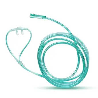 OTICA Nasal Cannula For Oxygen with Soft Touch, Universal Connector for Adults (7 Feet, Pack Of 2)