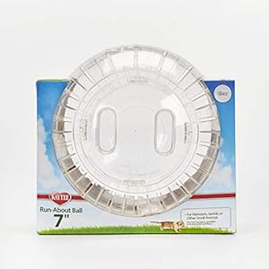 Kaytee Transparent Hamster Ball Premium, 17.8 cm