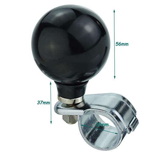 Lunsom Ball Steering Wheel Spinner Resin Steer Suicide Knob Driving