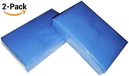 Car Clay Bar - VOYA 2Pack Top Quality 100g Magic Clean Clay Bar Detailing Wash Sludge Mud Remove Blue