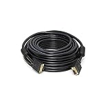 C&E 100 Feet, Standard 15-Pin VGA Male to VGA Male Cable, CNE63400