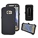 Galaxy S7 Edge Case, Harsel® Defender Series Heavy Duty Impact Rugged Scratch Resistant Shockproof Protective Military with Belt Clip Case Cover for Galaxy S7 Edge - Black