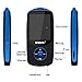 MP3 Player with Bluetooth, Built-in 8GB Memory Support TF Card up to 64gb with Music E-book Voice Record FM Radio Function for Jogging Running