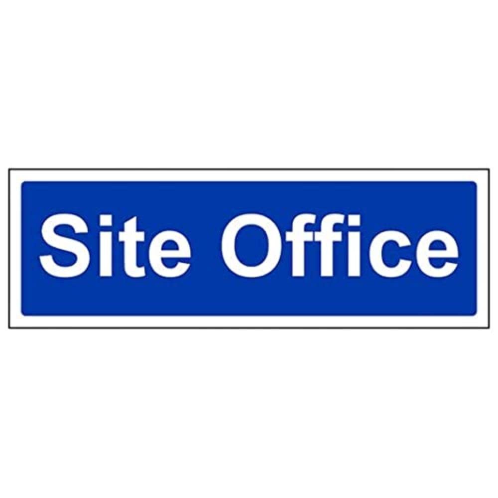 V Safety Eco Friendly Mandatory General - Site Office - 300 X 100mm