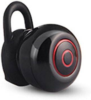 Mini Invisible Bluetooth 4.1 Earbuds Wireless Headset with Built-in Microphone for iPhone 6 and All Bluetooth Smartphone Tablets (Mini 6, Black)