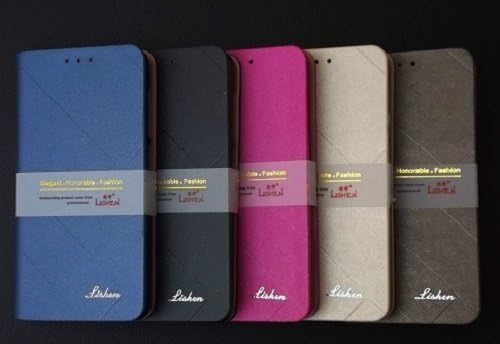 mobilejoy Lishen Flip Cover for Vivo V5 Plus (Gold)