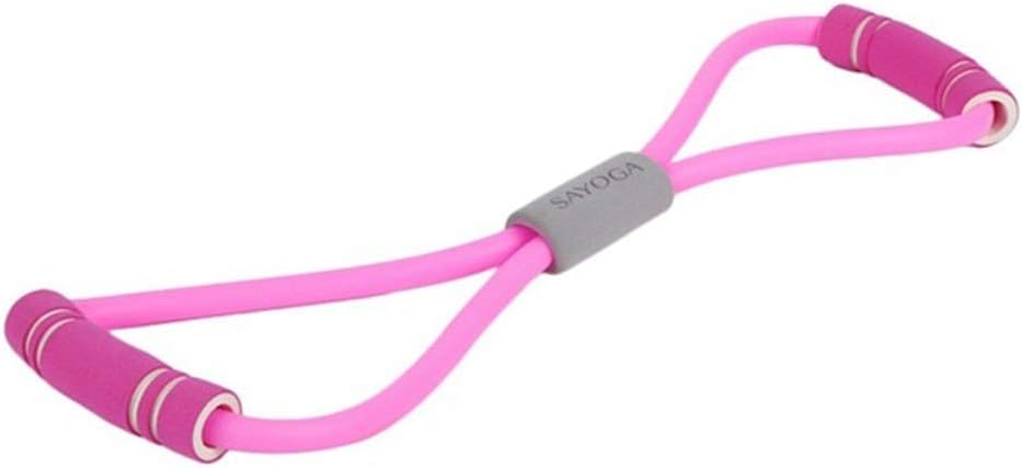 ulofpc Resistance Bands Latex 8-shaped Rally Puller Yoga Chest Expander Fitness Equipment