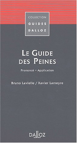 Le  guide des peines