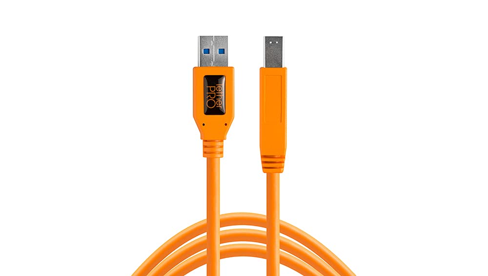 Tether Tools TetherPro USB 3.0 Cable A-B 4.6 m Orange [CU5460ORG]