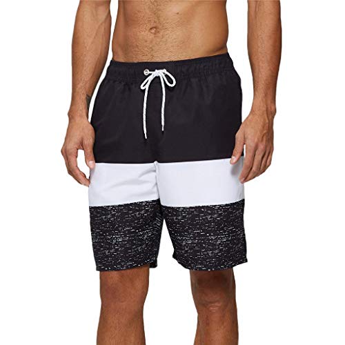 Arcweg Badehose für Herren Lang Mehr Taschen Badeshorts Männer Wasserabweisend Boardshorts Schnelltrocknend Jungen…