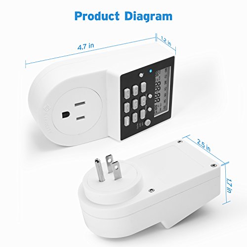 Etekcity Digital Light Timer Outlet Deals, Coupons & Reviews