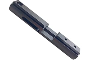 SQOTDR Short Style Black Aluminum Alloy Dovetail Groove Breech for Crosman Pump CO2 Pistol 1377 1322 2240 2250 2260