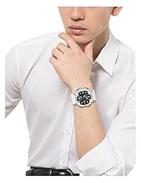 Casio De los hombres aq-s810wc-7avcf Pantalla analógica-digital Quartz Color Blanco Reloj