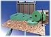 SSPCO Sound Isolation Padding Tape Green 1/8 thick (1-7/16 x 100') Roll Green self-adhesive w/mylar covering other side