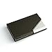 Partstock(TM Business Name Card Holder Luxury PU Leather & Stainless Steel Multi Card Case, Wallet Credit card ID Case/Holder For Men & Women - Keep Your Business Cards Clean, with Magnetic Shut.(B