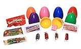 Plastic Easter Eggs - Candy Filled (1000 pcs)