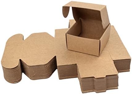 Oraunent Paper Soap Boxes Gift Wrapping Boxes Handmade Soap Packing Boxes 50 pcs M