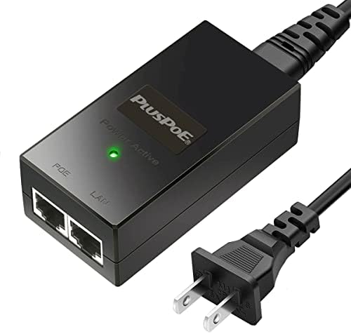 Amcrest Poe Camera 48V POE Injector 30W Power Over Ethernet