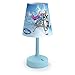 Philips Disney Frozen Portable Children Kids 10-Inch Bedside Table Lamp, Blue