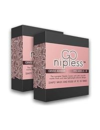Nipplecovers Pasties - Fundas de silicona autoadhesivas para sujetador de mujer, tamaño A-DD