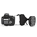 USA GEAR DualGRIP Professional Grip Camera Hand Strap with Neoprene Design and Metal Plate - Compatible with Canon, Fujifilm, Nikon, Sony, and More DSLR, Mirrorless, Point & Shoot Cameras (Polka Dot)