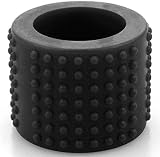 TEITEYER Black Tattoo Grip Cover 25mm Dia Silicone Pen Accessory Shock Absorbent view 1