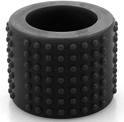 TEITEYER Black Tattoo Grip Cover 25mm Dia Silicone Pen Accessory Shock Absorbent