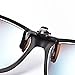 BELLBESSON-Polarized Clip-on Flip up Clip Wayfarer Sunglasses Lenses TR90 Frame