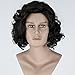 Miss U Hair Men Funny Wigs Adult Short Curly Natural Black Cosplay Costume Full Wig
