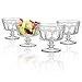 Artland A Pearl Ridge Mini Coupe Dish (Set of 4), Glass