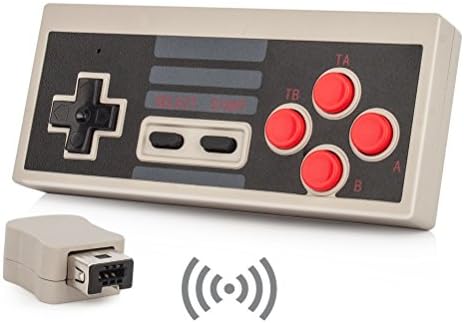 Wireless Controller for Nintendo NES Classic Mini Edition, [TURBO EDITION] Buttons Retro Gamepad for Nintendo Gaming System