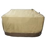 Patio Armor SF40262 60-Inch Premium Medium Wide Grill Cover, Taupe