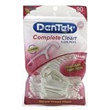 Dentek Complete Clean Floss Picks, 90 Count