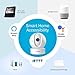 ANNKE Wifi IP Camera, Nova Orion 1080P HD Pan/Tilt Home Security Camera, Work with Alexa Echo Show/ Fire TV, Google Assistant and IFTTT, Cloud Service Available, White